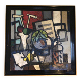 Oil on canvas Claude Venard