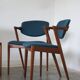 Chaises en teck modèle 42 par Kai Kristiansen pour Schou Andersen, ensemble de 6