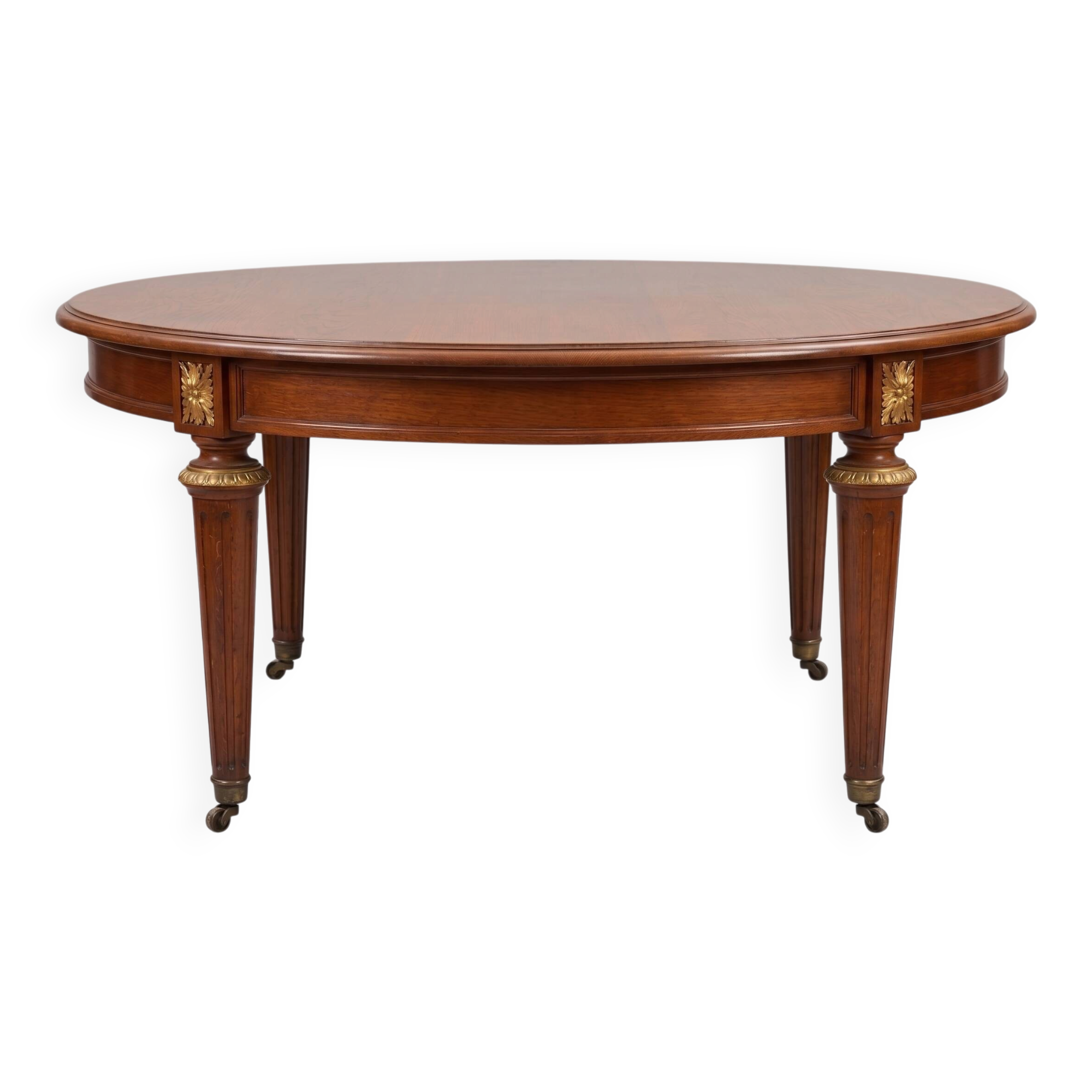 Table en Acajou avec rallonge style Louis XVI