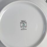 6 Assiettes dessert Porcelaine Sologne 1970
