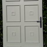 Door 207x99,5cm communication back panel molded