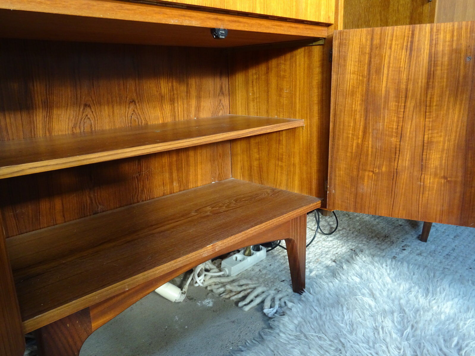 Scandinavian teak secretary