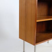 Mid-century teak shelf bookcase chest of drawers shelf 60s vintage 70s