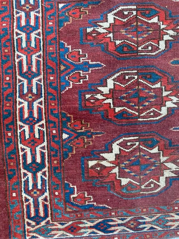 Carpet old saddle Boukhara 129x182 cm