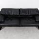 Cassina Maralunga 2,5 places - cuir noir