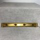 Brass coat hooks with four hooks