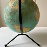 Taride 1965 tripod terrestrial globe