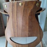 Set of 4 Baumann chairs ant model