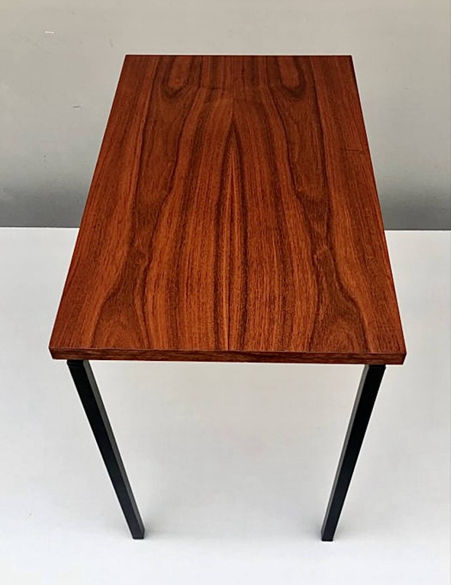 Nest Tables in Teak and Black Iron by Cees Braakman for Pastoe, year