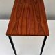 Nest Tables in Teak and Black Iron by Cees Braakman for Pastoe, year