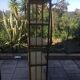 Vintage bamboo and rattan shelf