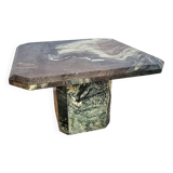 Table basse en marbre cipollino