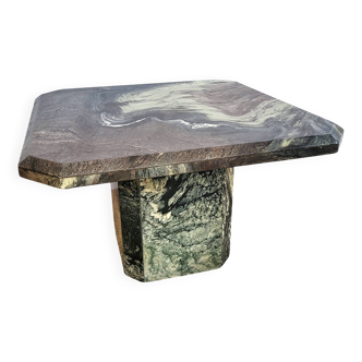 Table basse en marbre cipollino