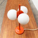 German table lamp from the mid-century space age by Kaiser Idell / Kaiser Leuchten.