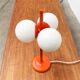 German table lamp from the mid-century space age by Kaiser Idell / Kaiser Leuchten.