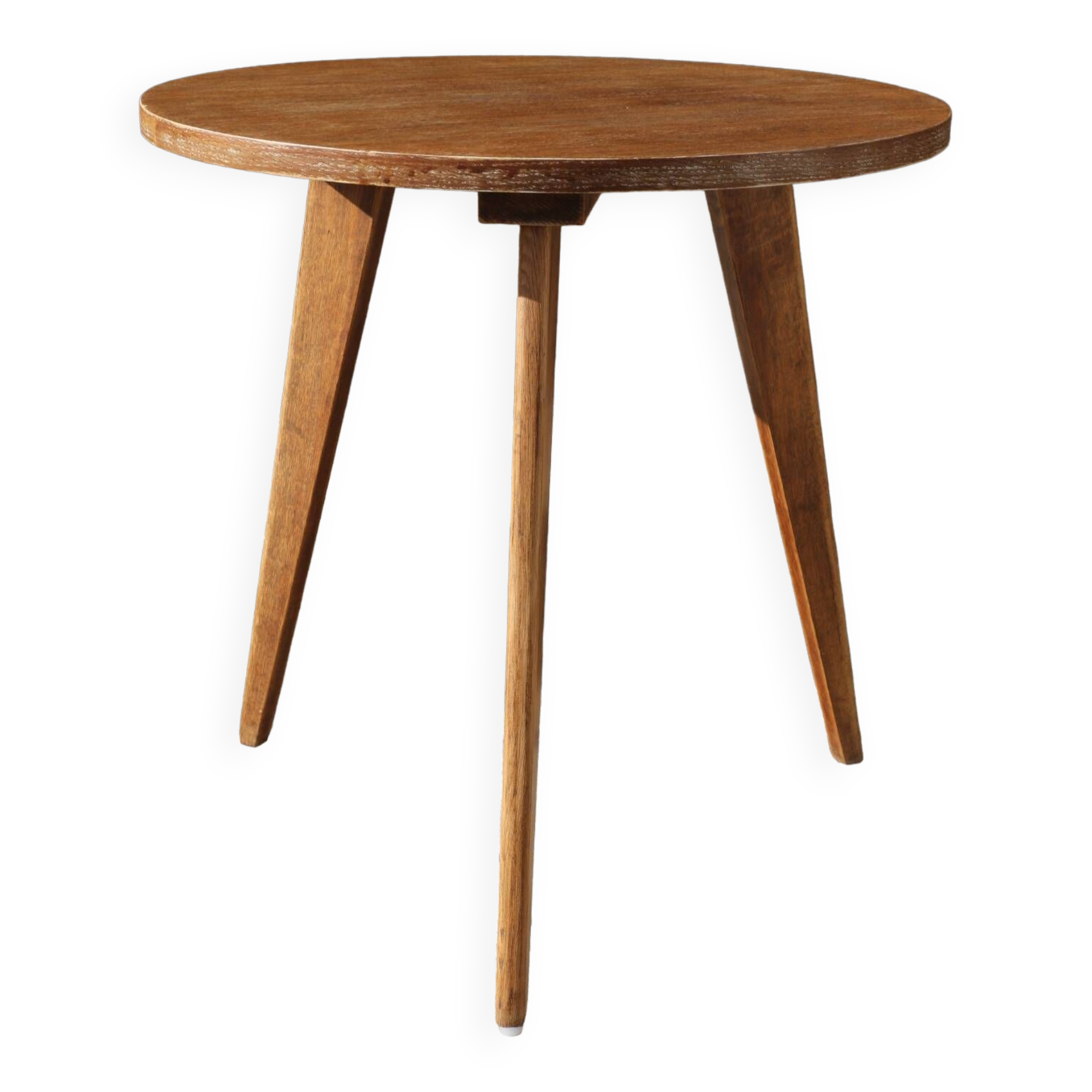 Table basse chêne tripode 600mm