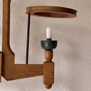 Two-light chandelier by Guillerme and Chambron for "Your House", France 60s.