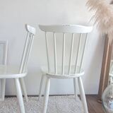 Set of six vintage Scandinavian chairs