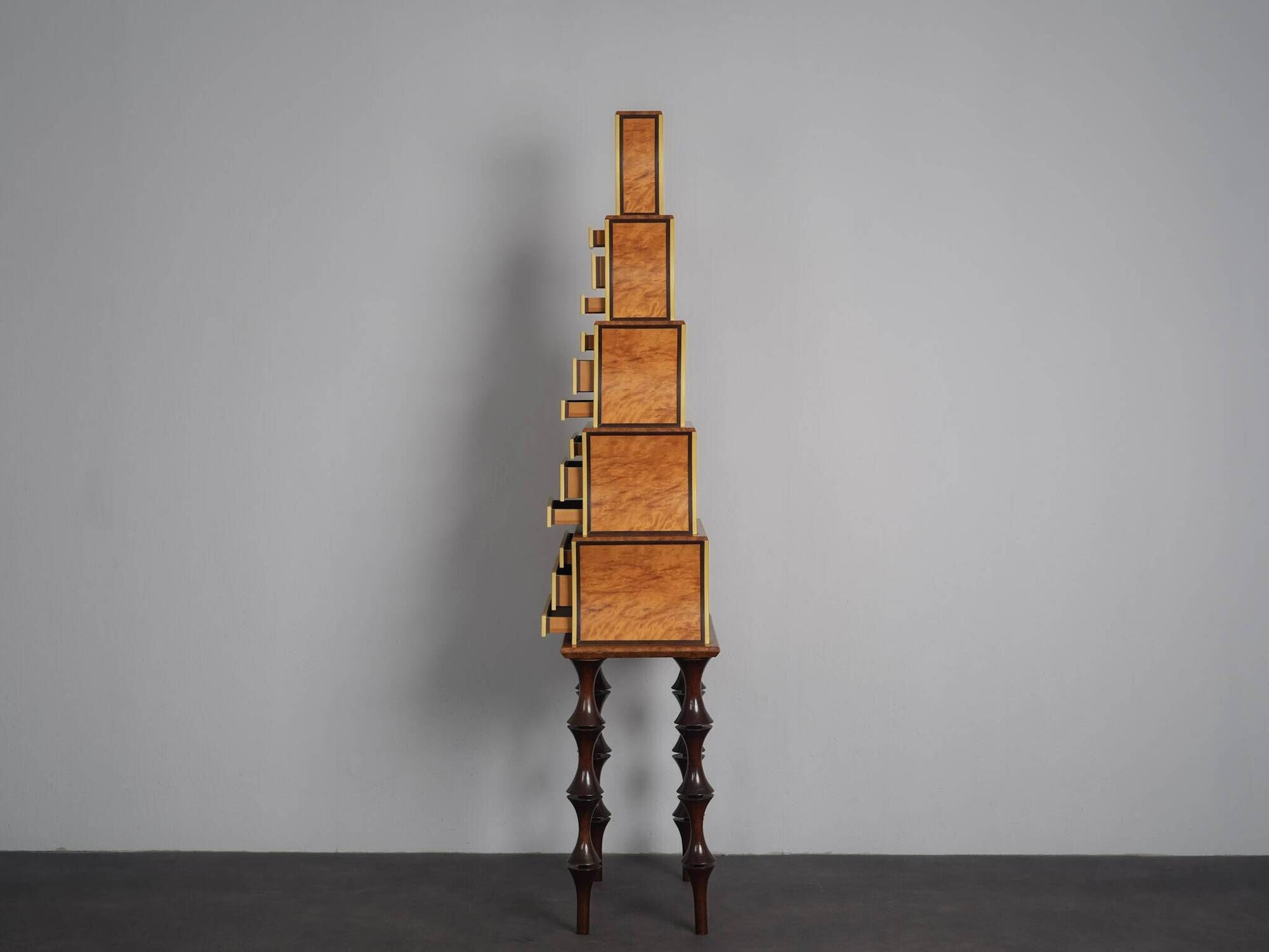 “Legato” unique sculptural chest of drawers by Ivon Hummelink, Netherlands, 1991