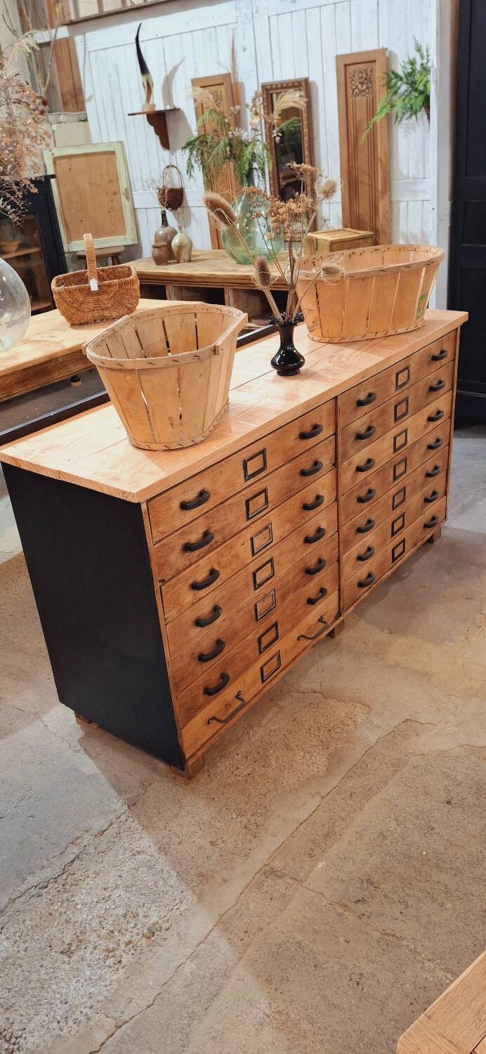 Craft cabinet with drawers