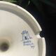 Pied de lampe en faïence de Gien modèle Cachemire vintage