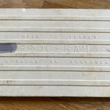 Vallauris decorative earthenware tile