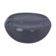 Purple bubbled glass ashtray