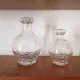 Set of 2 carafes with stopper