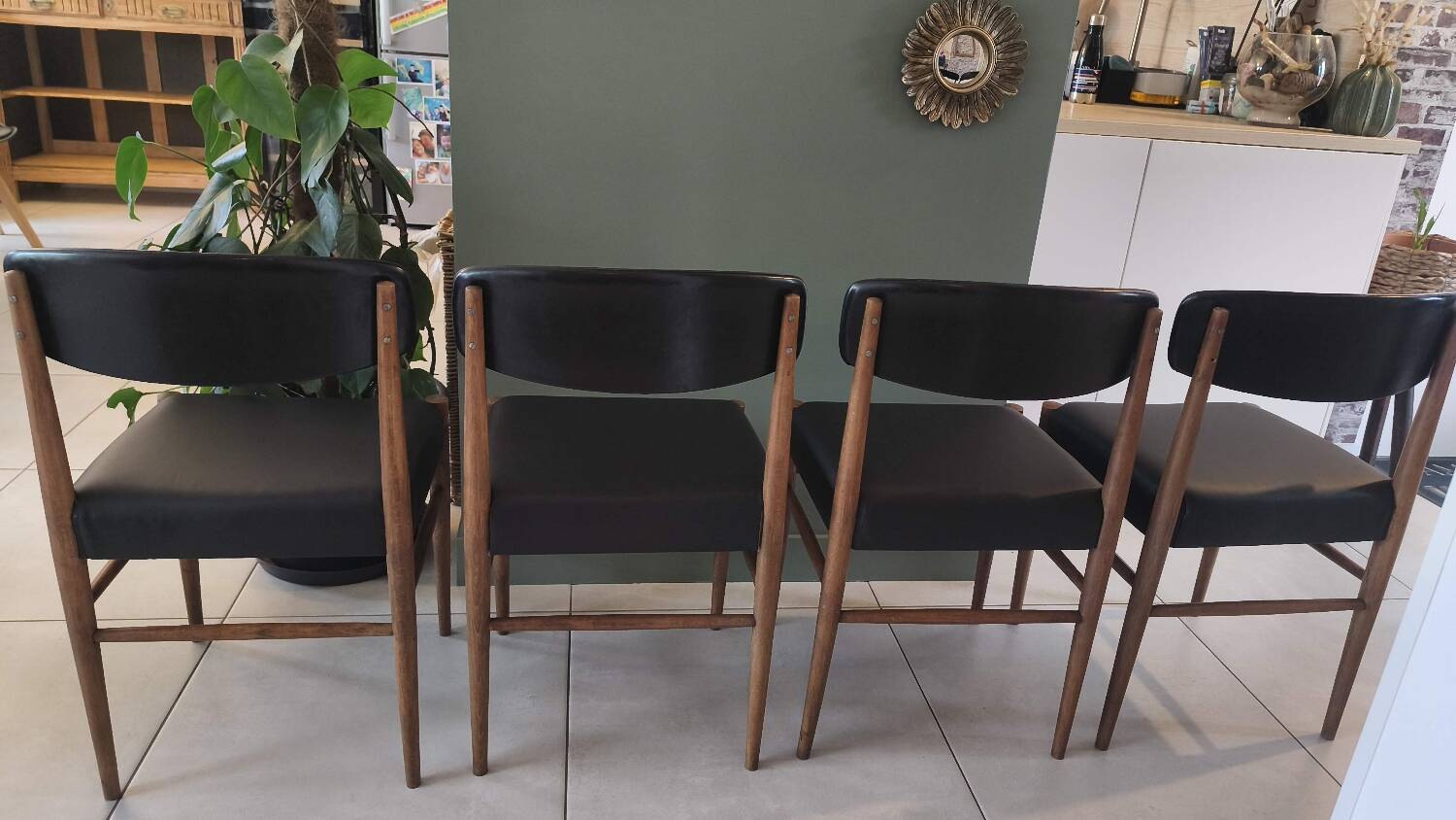 Set of 60's chairs