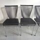 Suite de 4 chaises vintage scoubidou 1960