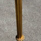ancien lampadaire / luminaire en bronze doré / vintage