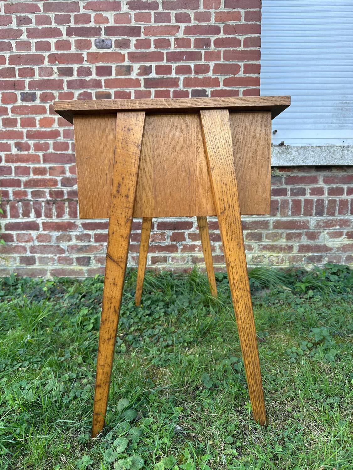 Scandinavian wooden desk, 1960s