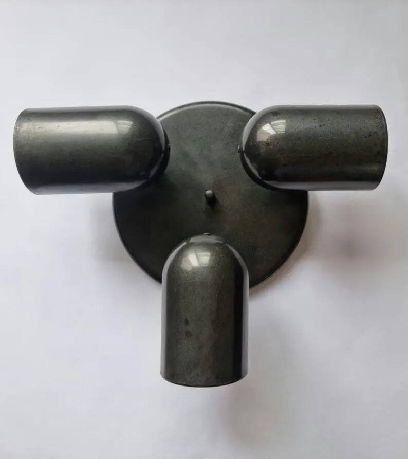 Lampe murale ou de plafond ajustable de style mid-century Space Age, plafonnier, Allemagne, 1970