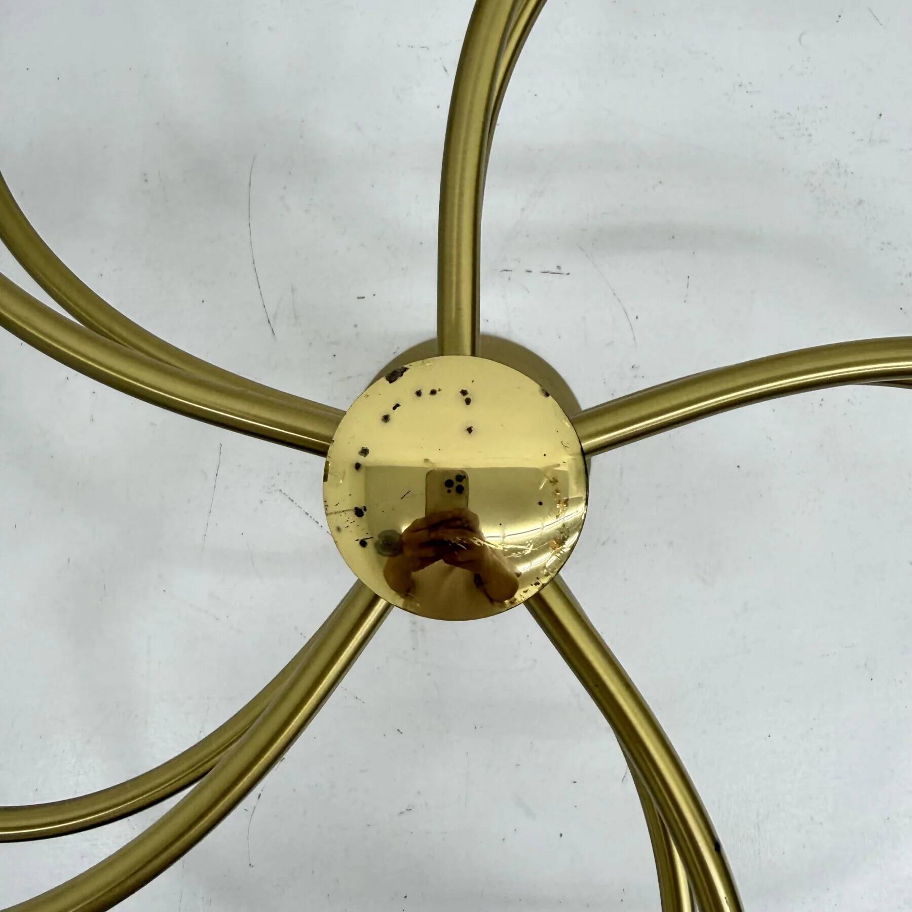 Vintage Hufnagel Leuchten ceiling light, 1970s