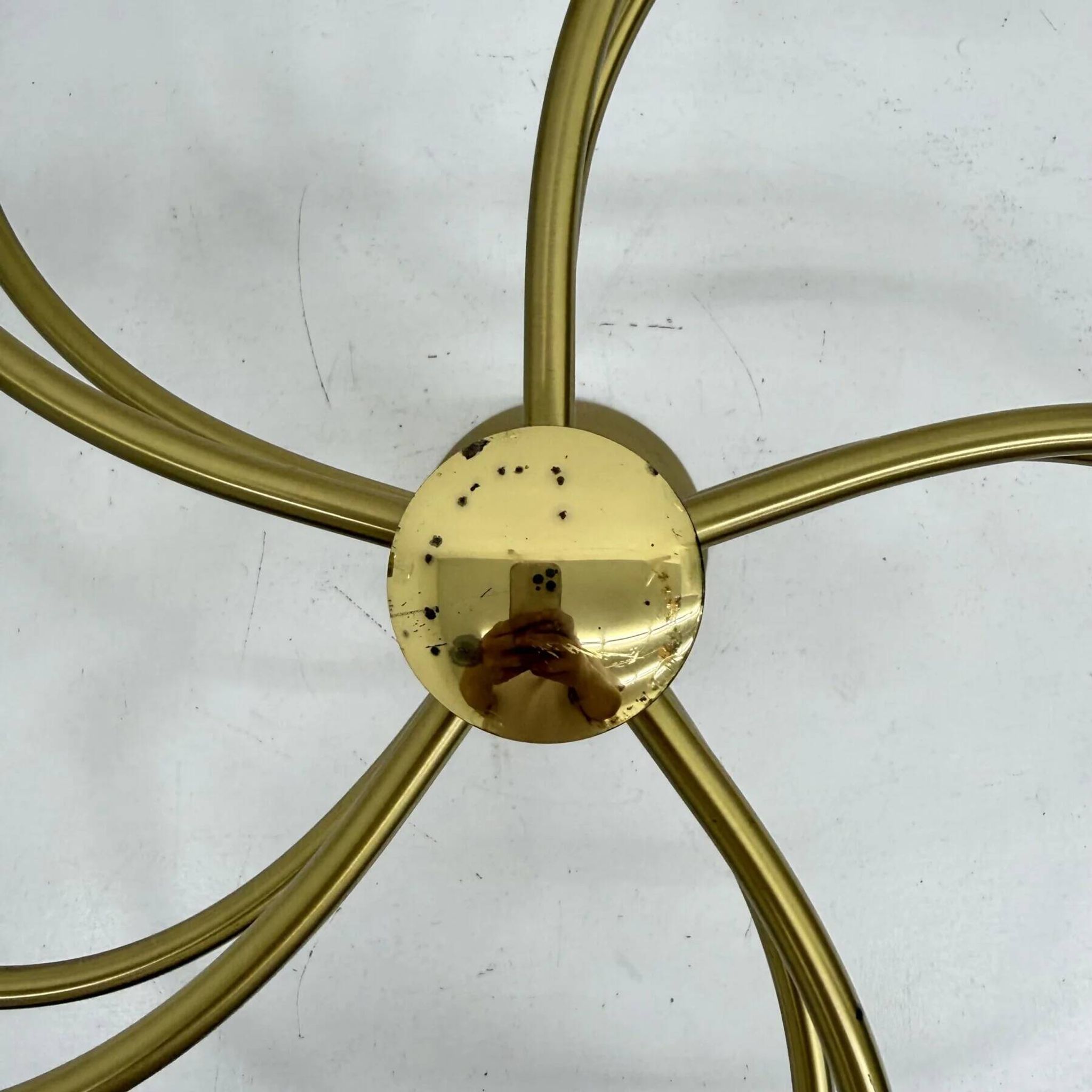 Vintage Hufnagel Leuchten ceiling light, 1970s