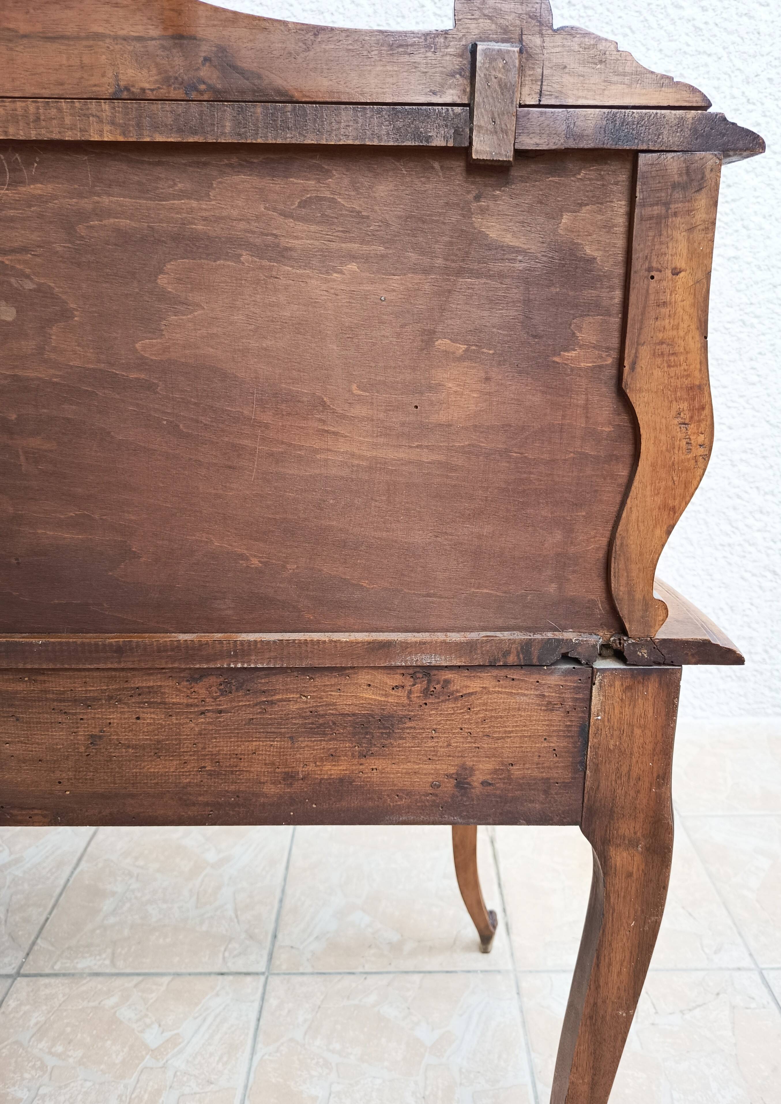 Louis XV walnut desk