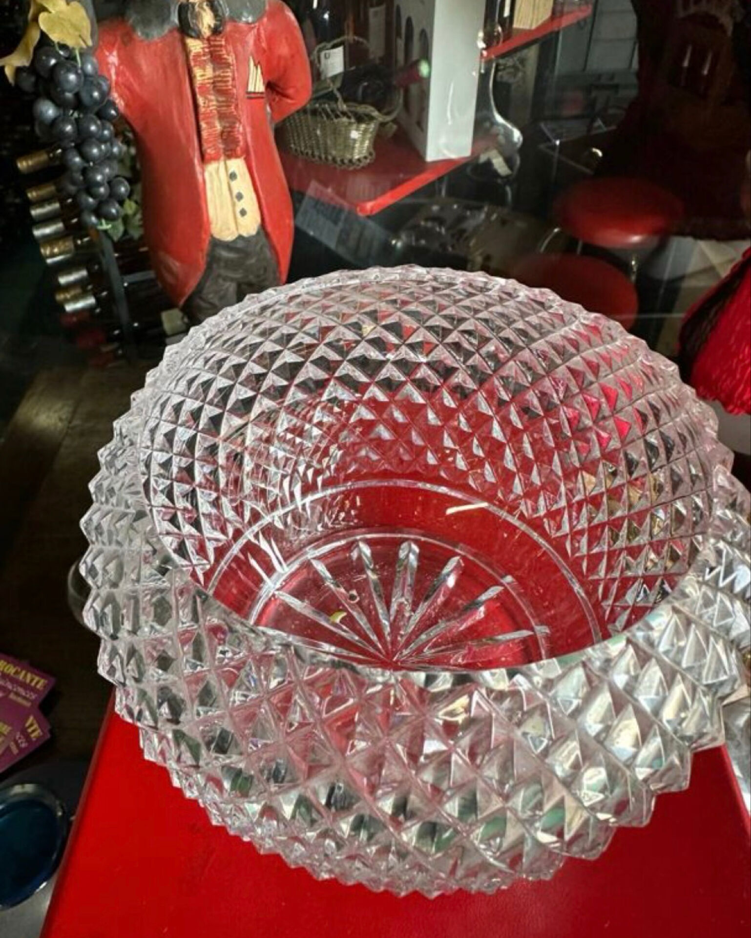Baccarat crystal bonbonnière