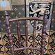 Suite de 8 chaises de bistrot en cannage FISCHEL