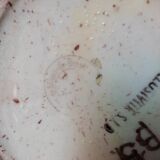 Earthenware decanter in false wood