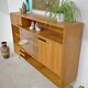 Buffet Vaisselier en bois blond Libena , ex Tchécoslovaquie 1970