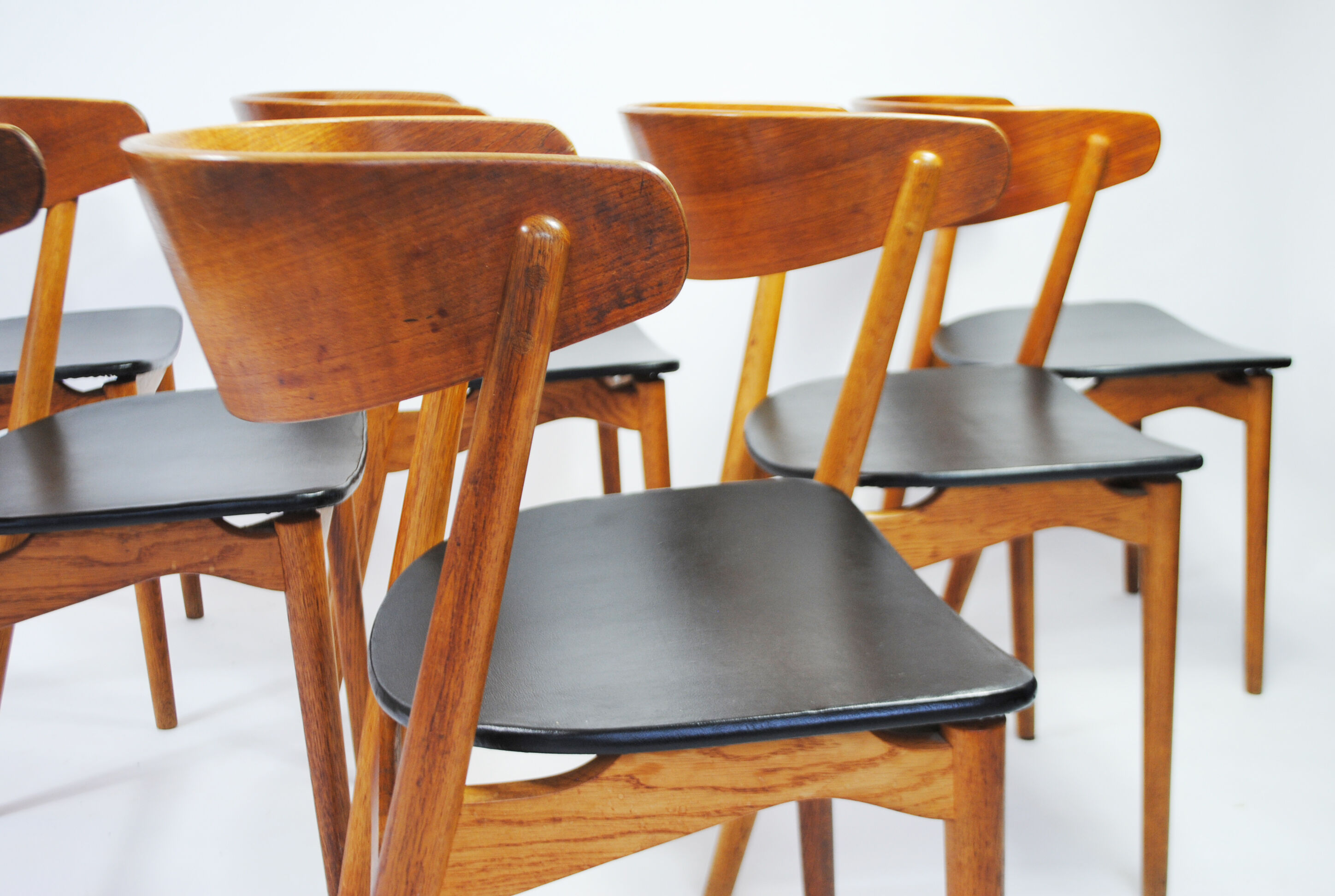 Sibast model 7 chairs