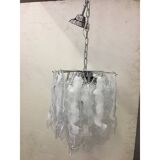Modern Murano Glass "Fiamma" Italian Chandelier