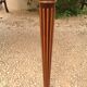 Louis XVI style table in rosewood with lemon tree inlay.