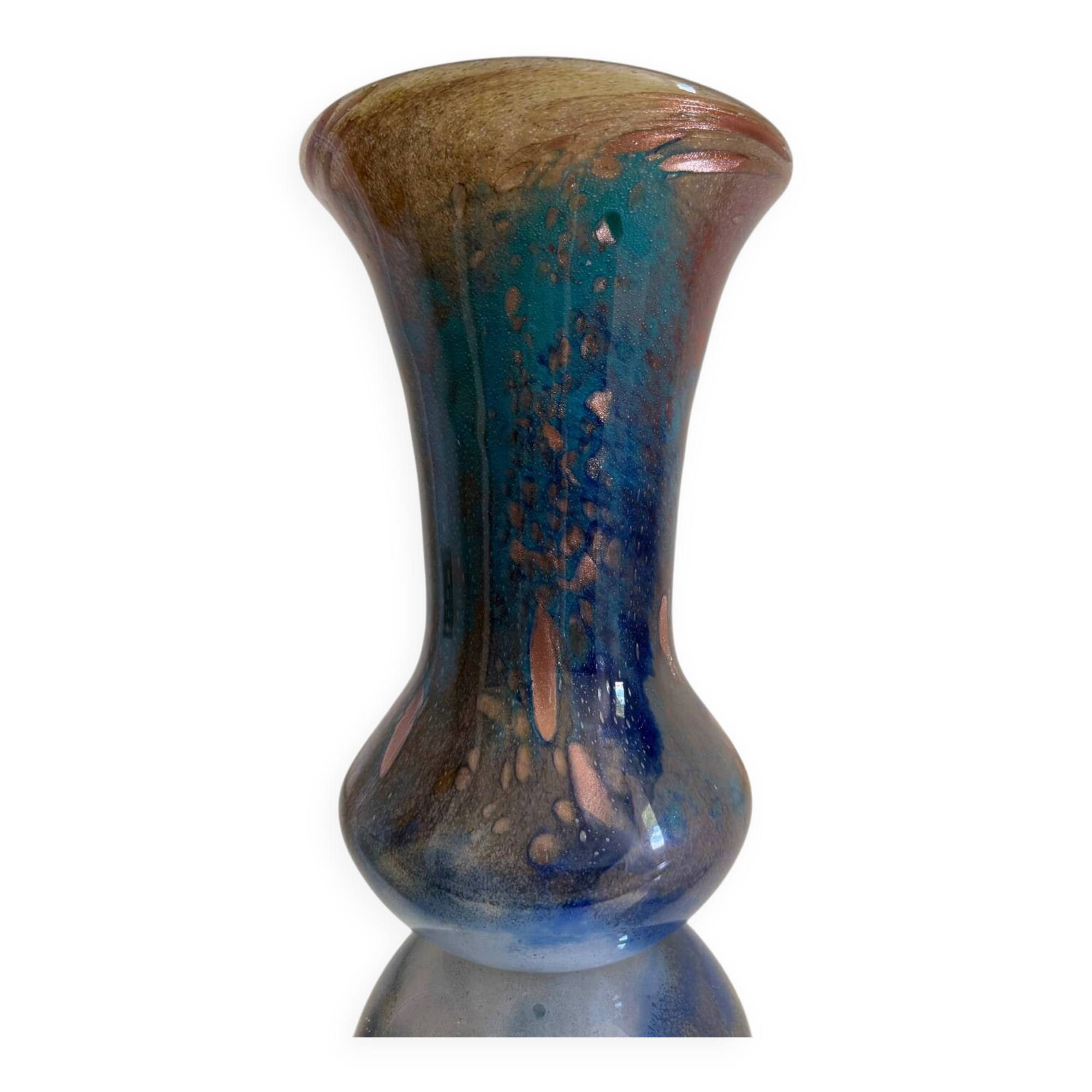 Murano glass vase from the 80s