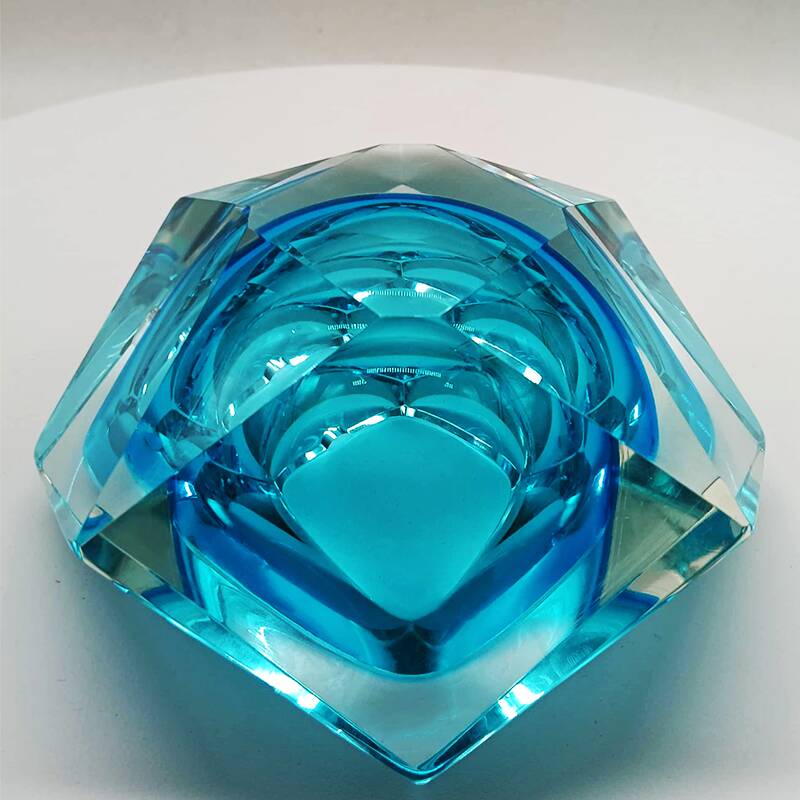 1960s Ashtray or Catch-all in Murano Glass attribute Flavio Poli for Seguso