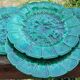 4 Sarreguemines slip plates, early 20th century