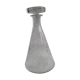 Carved blown glass decanter