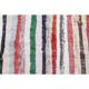 Vintage Turkish Oushak Handmade Cotton Pink Wool Kilim Runner Rug 136x291