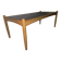 Mid century slate and solid oak coffee table by Eric Merthen, Sweden 1960s