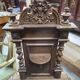 Pair of small side tables or bedside tables from the Napoléon III period, in walnut.